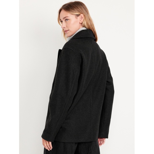 올드네이비 Oversized Double-Breasted Pea Coat Hot Deal