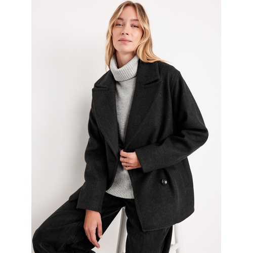 올드네이비 Oversized Double-Breasted Pea Coat Hot Deal