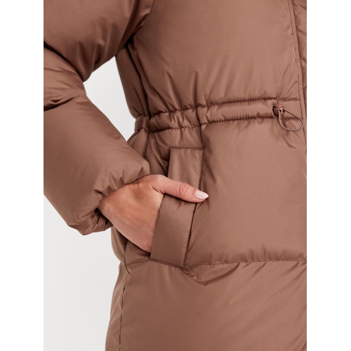 올드네이비 Water-Resistant Quilted Long Puffer Jacket Hot Deal