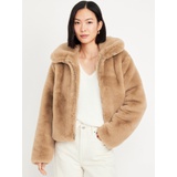 Faux-Fur Zip Jacket