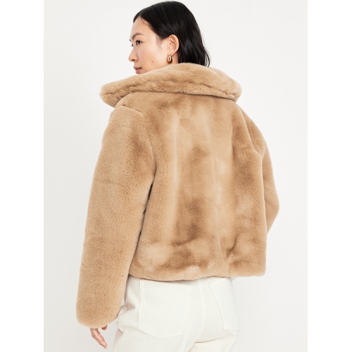 올드네이비 Faux-Fur Zip Jacket