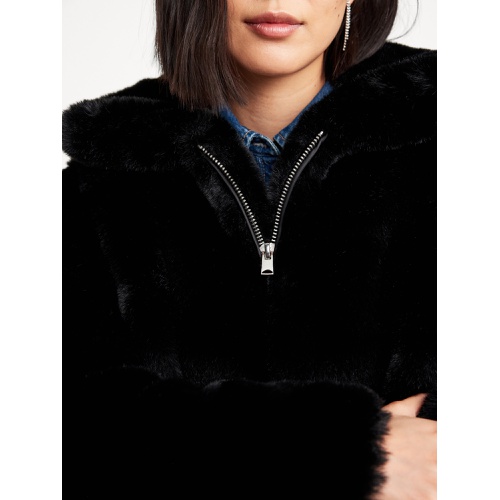 올드네이비 Faux-Fur Zip Jacket