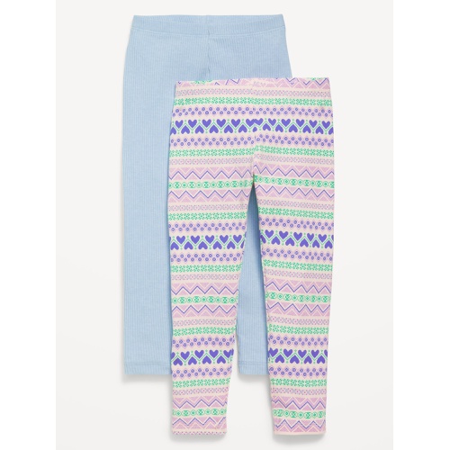 올드네이비 2-Pack Full-Length Leggings for Toddler Girls