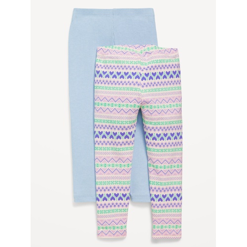 올드네이비 2-Pack Full-Length Leggings for Toddler Girls