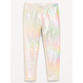 Full-Length Shiny Leggings for Toddler Girls