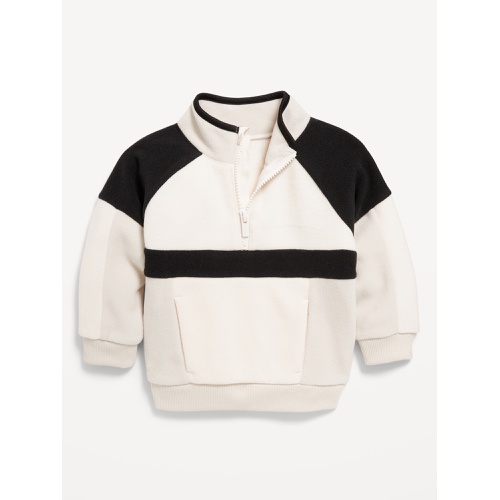 올드네이비 Oversized Microfleece Quarter-Zip Sweater for Toddler Boys