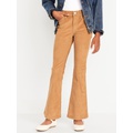 High-Waisted Corduroy Flare Jeans for Girls