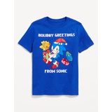 Sonic The Hedgehog Gender-Neutral Graphic T-Shirt for Kids Hot Deal