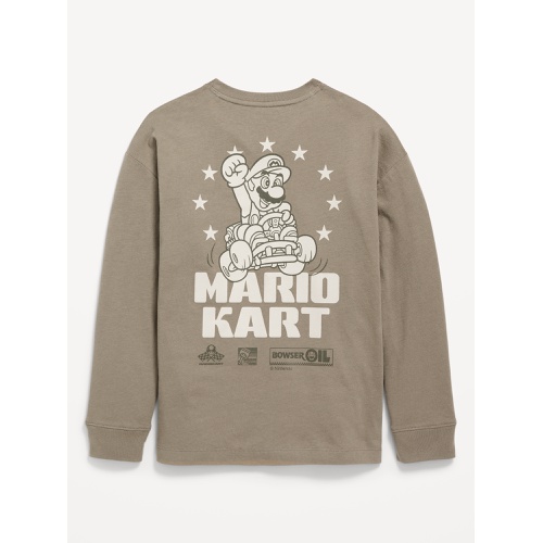 올드네이비 Super Mario Gender-Neutral Graphic Pocket T-Shirt for Kids