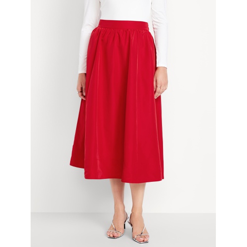 올드네이비 Taffeta Midi Swing Skirt