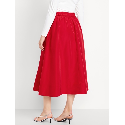 올드네이비 Taffeta Midi Swing Skirt