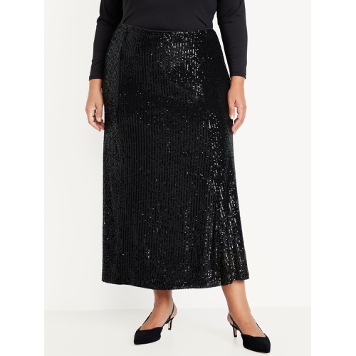 올드네이비 Sequin Maxi Skirt