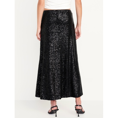 올드네이비 Sequin Maxi Skirt