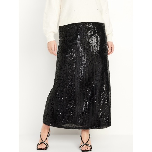 올드네이비 Sequin Maxi Skirt