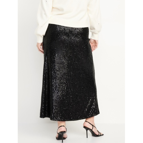 올드네이비 Sequin Maxi Skirt