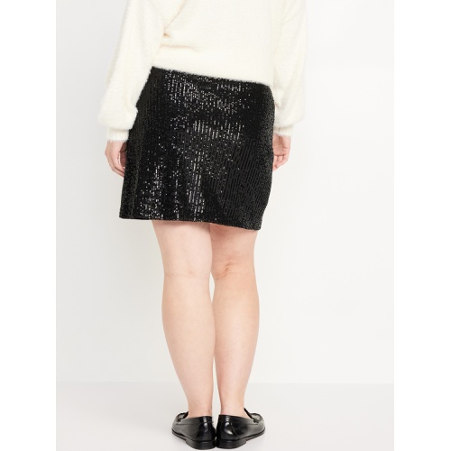 올드네이비 Sequin Mini Skirt