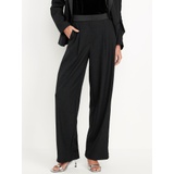 Extra High-Waisted Tuxedo Wide-Leg Pants