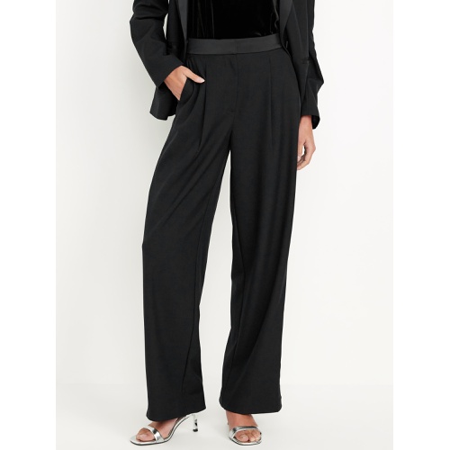 올드네이비 Extra High-Waisted Tuxedo Wide-Leg Pants