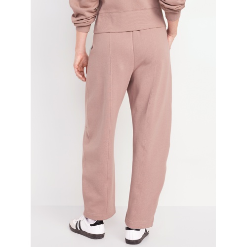 올드네이비 Extra High-Waisted SoComfy Seamed Barrel-Leg Sweatpants