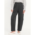 Extra High-Waisted SoComfy Seamed Barrel-Leg Sweatpants