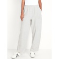 Extra High-Waisted SoComfy Seamed Barrel-Leg Sweatpants