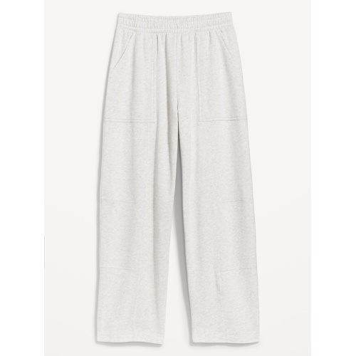 올드네이비 Extra High-Waisted SoComfy Seamed Barrel-Leg Sweatpants