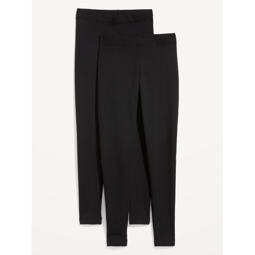 올드네이비 High-Waisted Fleece-Lined Leggings 2-Pack