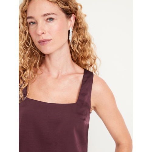 올드네이비 Satin Crop Shell Tank