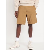 Loose Tech Carpenter Shorts -- 9-inch inseam