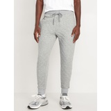 Loose Quilted Fleece Joggers