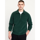 Terry Quarter-Zip Polo