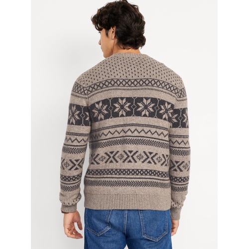 올드네이비 SoSoft Fair Isle Sweater Hot Deal