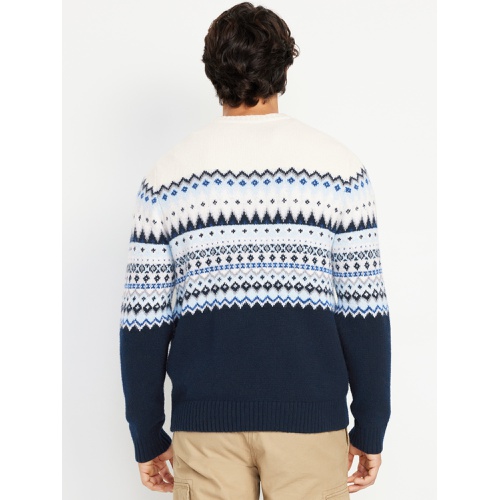 올드네이비 SoSoft Fair Isle Sweater Hot Deal