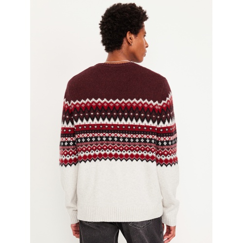 올드네이비 SoSoft Fair Isle Sweater Hot Deal