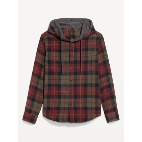 올드네이비 Hooded Flannel Shirt