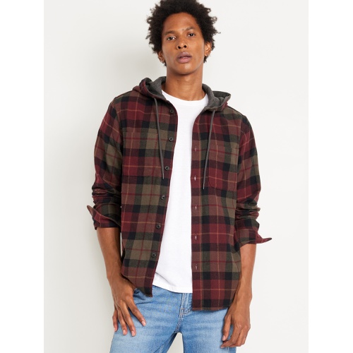 올드네이비 Hooded Flannel Shirt