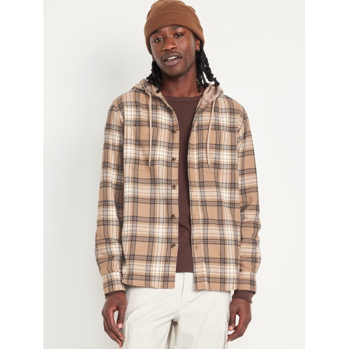 올드네이비 Hooded Flannel Shirt