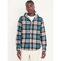 Hooded Flannel Shirt