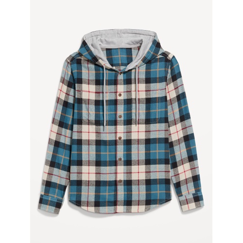 올드네이비 Hooded Flannel Shirt