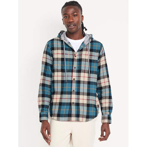 올드네이비 Hooded Flannel Shirt