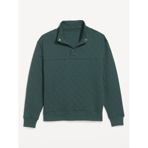 올드네이비 Quarter-Snap Quilted Fleece Sweatshirt