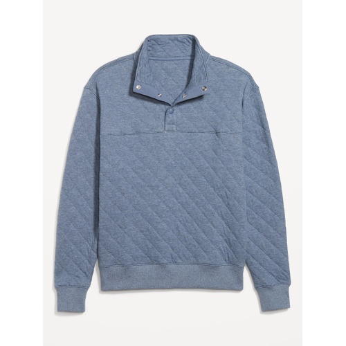 올드네이비 Quarter-Snap Quilted Fleece Sweatshirt