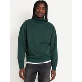 Fleece Turtleneck Sweatshirt