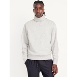 Fleece Turtleneck Sweatshirt