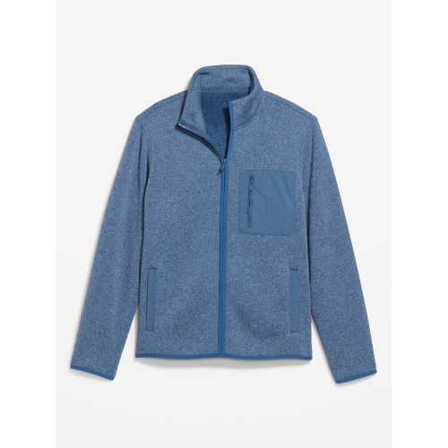 올드네이비 Sherpa-Lined Sweater Fleece Zip Jacket Hot Deal