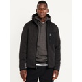 Sherpa-Lined Sweater Fleece Zip Jacket Hot Deal