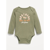 Long-Sleeve Graphic Bodysuit for Baby Hot Deal