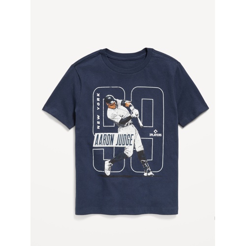 올드네이비 MLBⓒ Judgeⓒ Gender-Neutral Graphic T-Shirt for Kids Hot Deal