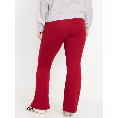 올드네이비 High-Waisted Fleece-Lined Flare Leggings