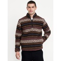 Sherpa Fair Isle Quarter Zip